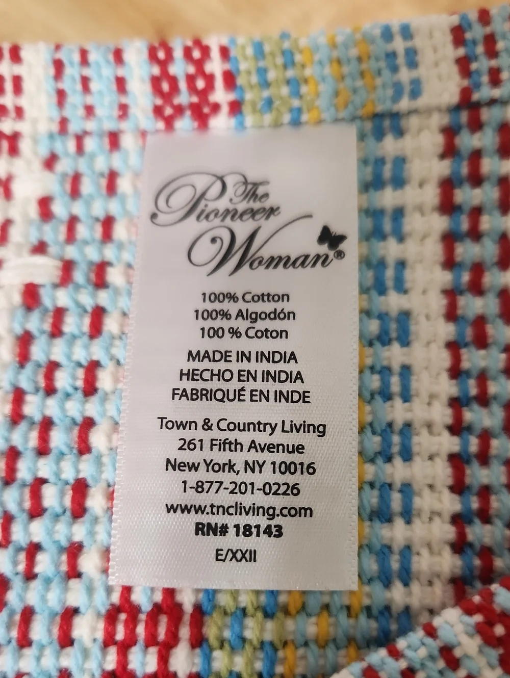 THE PIONEER WOMAN classic chunky knit Placemats